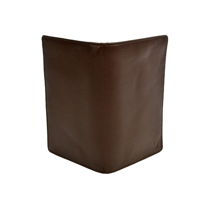 Ee 277-F031 Rf Brown Leather Passport Holder