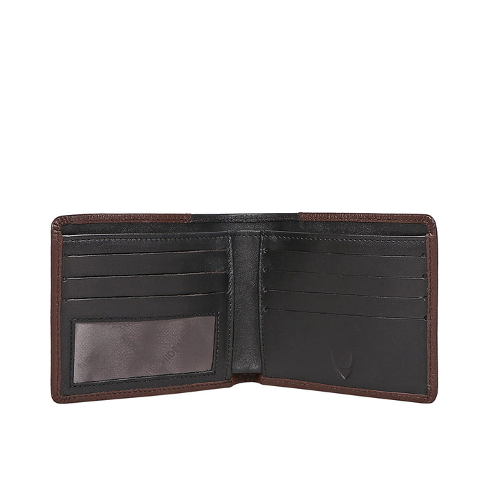 Ee 311-36  Brown Leather Bi-Fold Wallet