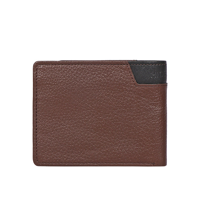 Ee 311-36  Brown Leather Bi-Fold Wallet