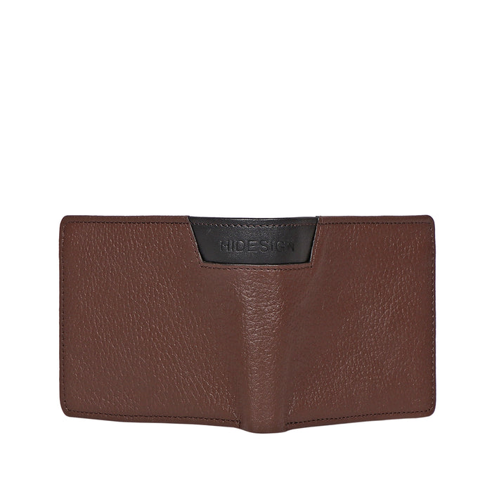 Ee 311-36  Brown Leather Bi-Fold Wallet