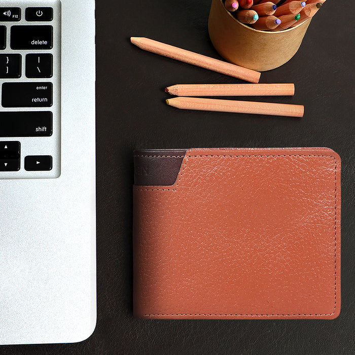 Ee 311-36  Default Title Leather Bi-Fold Wallet