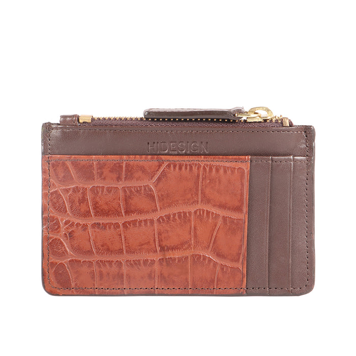 Ee 325-Ch Tan Leather Card Holder