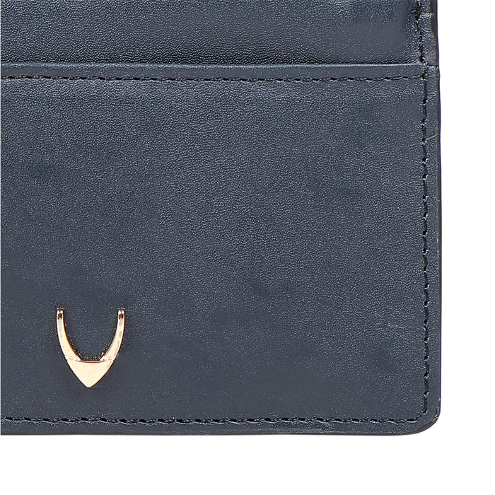 Ee 326-Ch Blue Leather Card Holder
