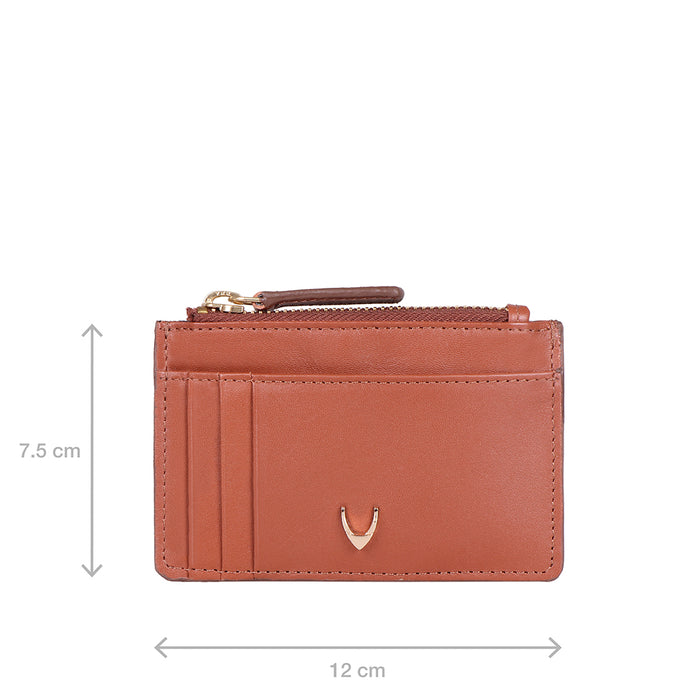 Ee 326-Ch Tan Leather Card Holder