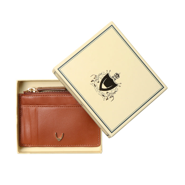 Ee 326-Ch Tan Leather Card Holder