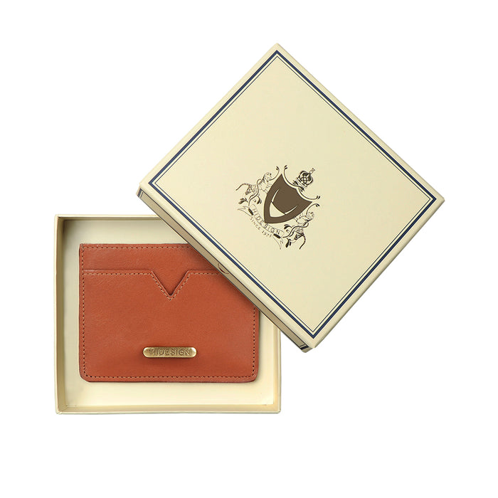 Ee 330-Ch Tan Leather Card Holder