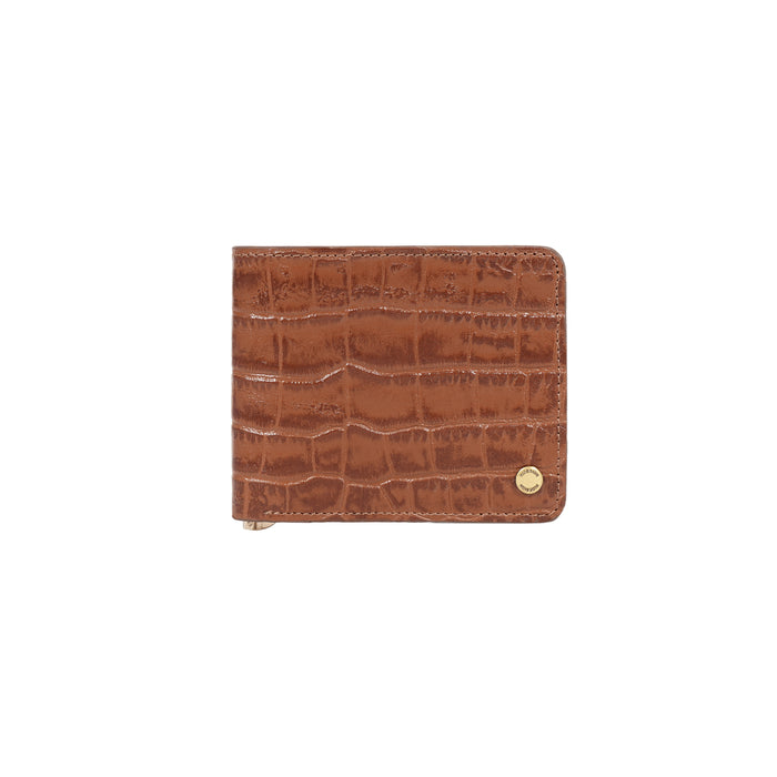 Ee 339-Mc Tan Leather Money Clip