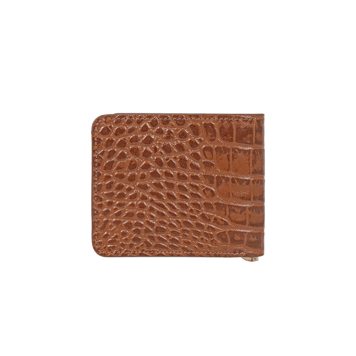 Ee 339-Mc Tan Leather Money Clip