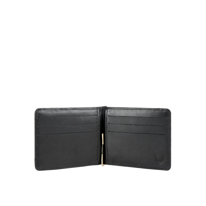 Ee 346-315 Black Leather Money Clip