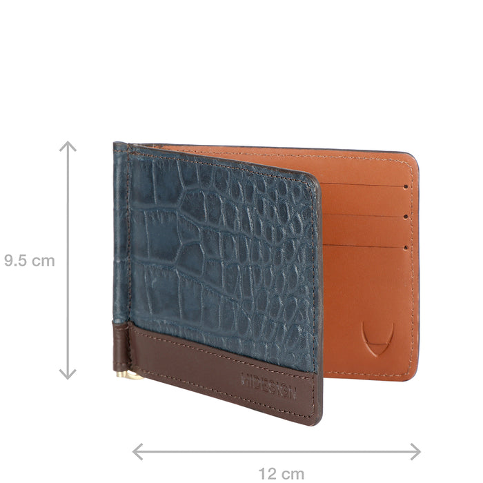 Ee 346-315 Black Leather Money Clip
