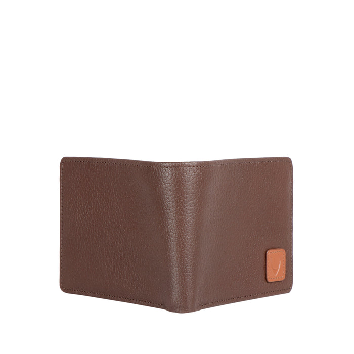 Ee 349-039 Brown Leather Bi-Fold Wallet