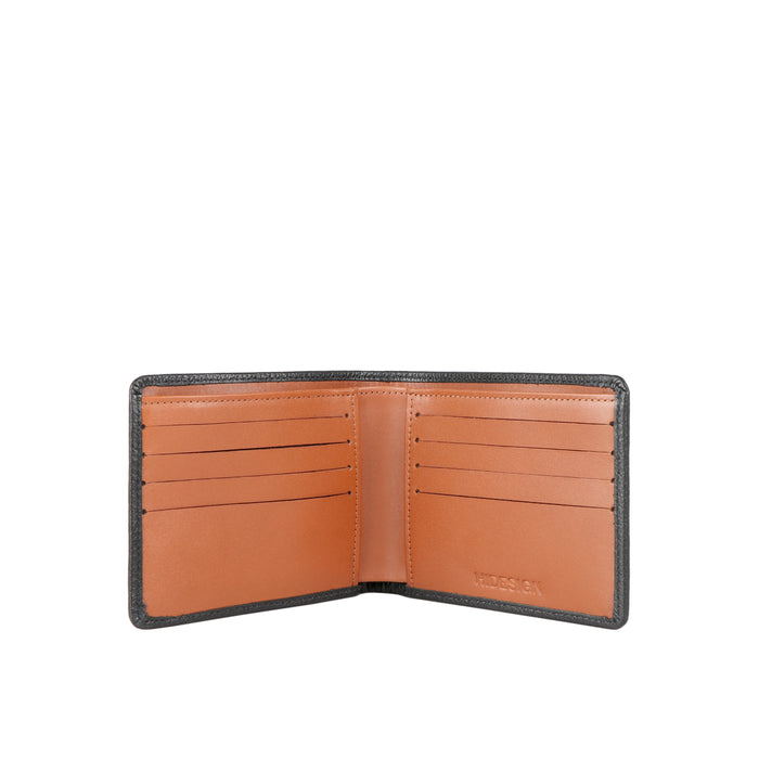 Ee 350-018 Tan Leather Bi-Fold Wallet