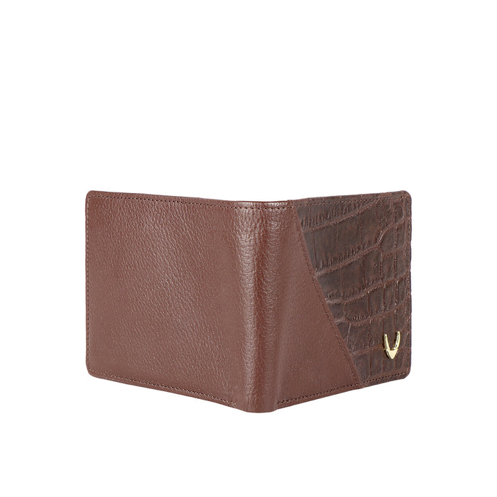 Ee 352-017 Brown Leather Bi-Fold Wallet
