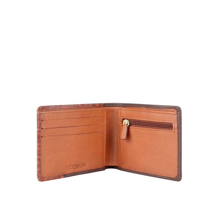 Ee 353-039 Brown Leather Bi-Fold Wallet