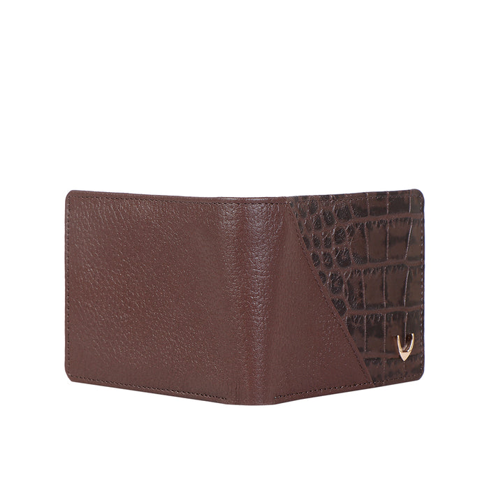 Ee 353-039 Brown Leather Bi-Fold Wallet
