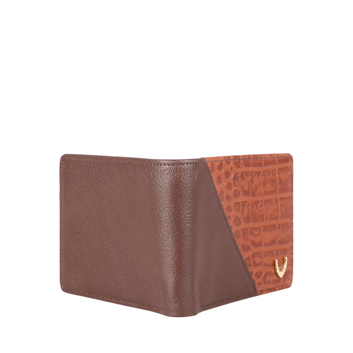 Ee 353-039 Brown Leather Bi-Fold Wallet