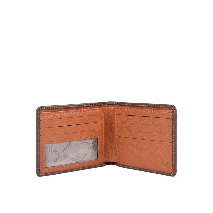 Ee 357-036 Tan Leather Bi-Fold Wallet