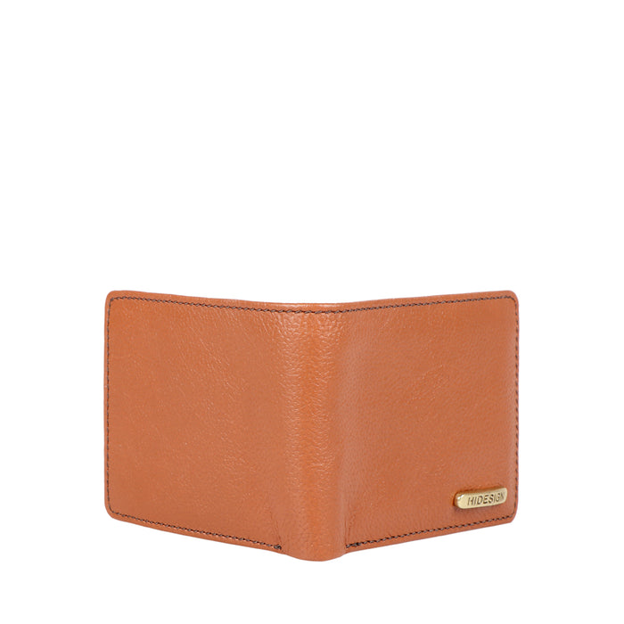 Ee 357-036 Tan Leather Bi-Fold Wallet