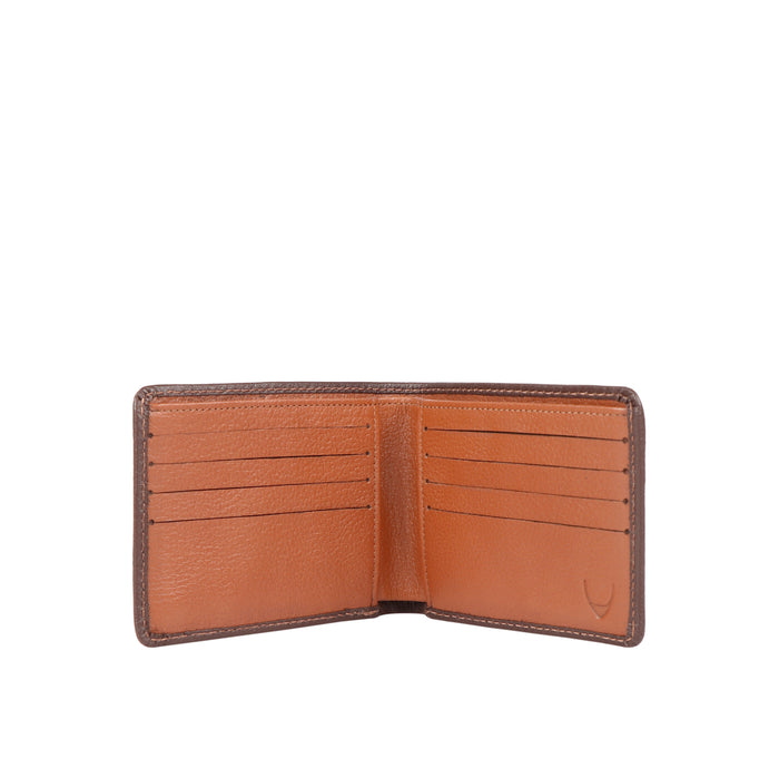 Ee 358-017 Brown Leather Bi-Fold Wallet