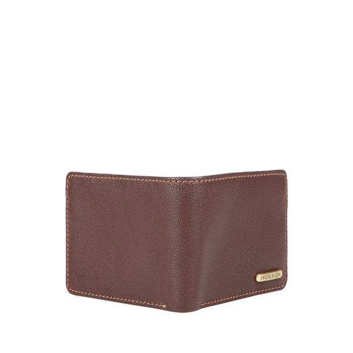 Ee 358-017 Brown Leather Bi-Fold Wallet