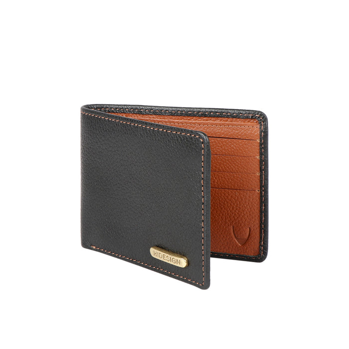 Ee 358-017 Tan Leather Bi-Fold Wallet