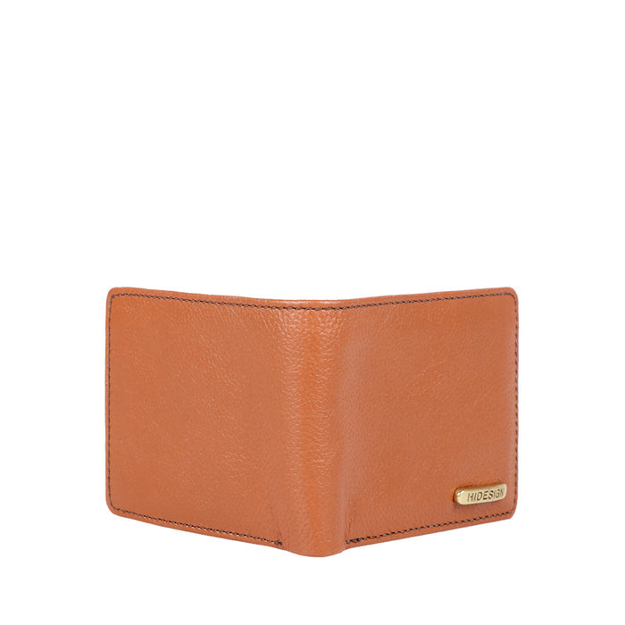 Ee 358-017 Tan Leather Bi-Fold Wallet