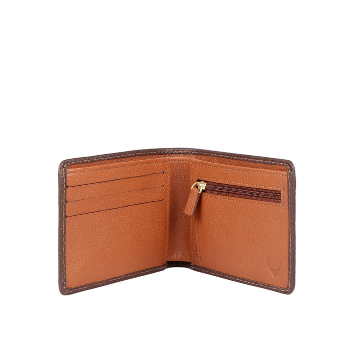 Ee 359-039 Tan Leather Bi-Fold Wallet
