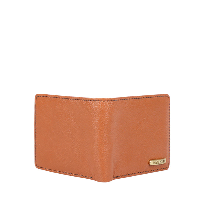 Ee 359-039 Tan Leather Bi-Fold Wallet