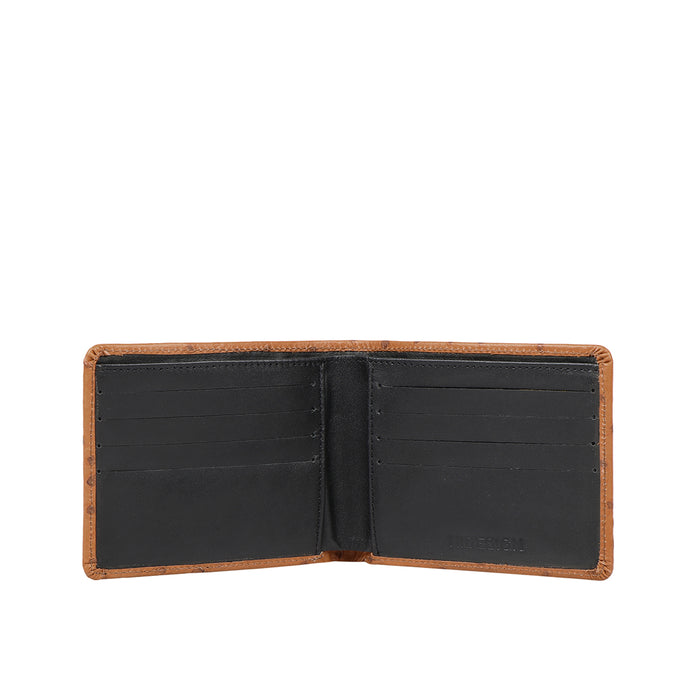 Ee 386-017  Tan Leather Bi-Fold Wallet