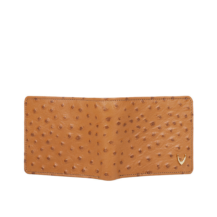 Ee 386-017  Tan Leather Bi-Fold Wallet