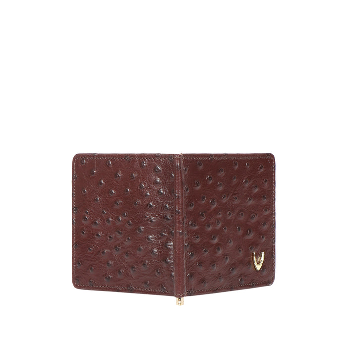 Ee 386-Mc  Brown Leather Money Clip