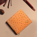 Ee 386-Mc  Tan Leather Money Clip