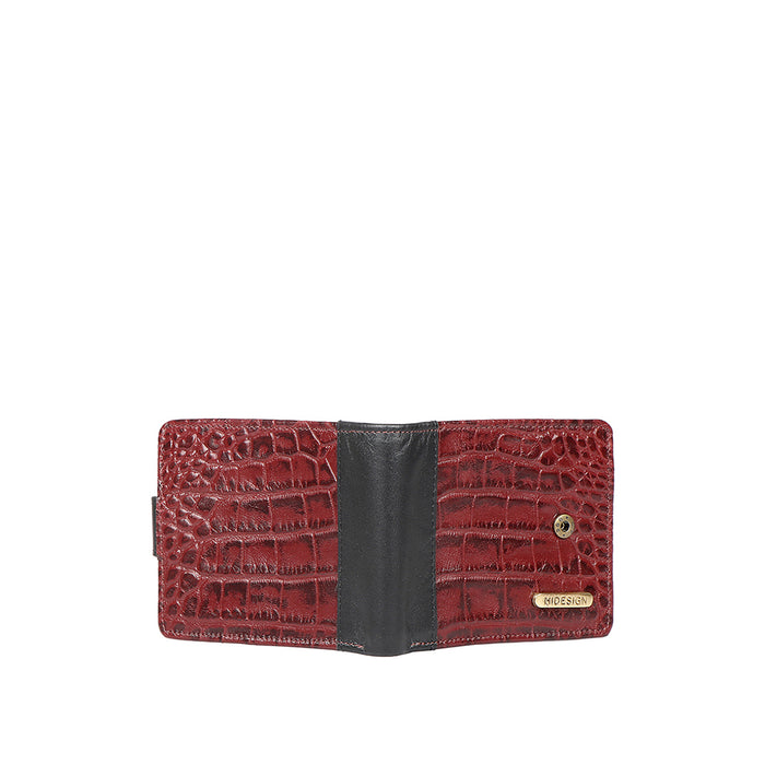 Ee 388-036  Marsala Leather Bi-Fold Wallet