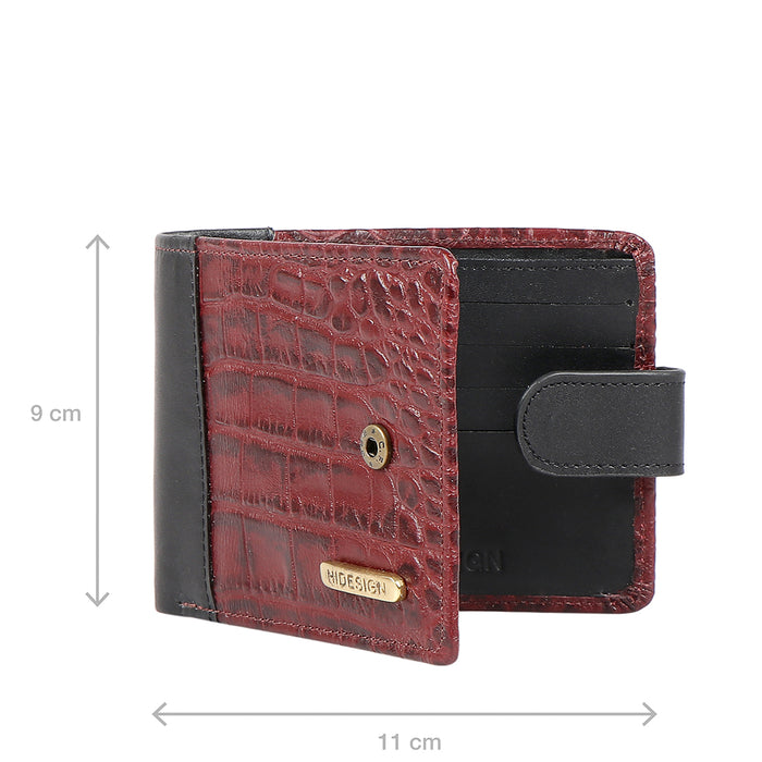 Ee 388-036  Marsala Leather Bi-Fold Wallet