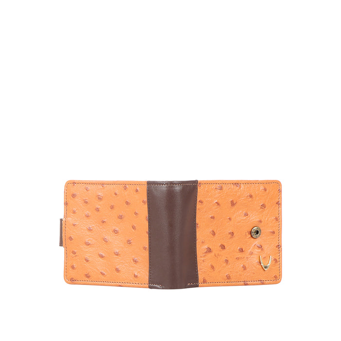 Ee 389-017  Tan Leather Bi-Fold Wallet
