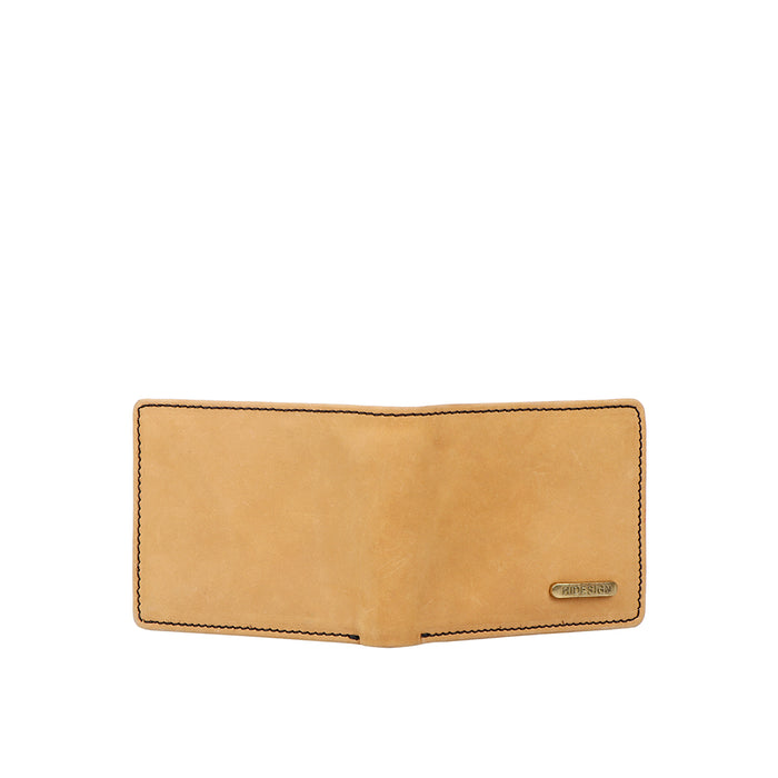 Ee 391-2021S  Tan Leather Bi-Fold Wallet