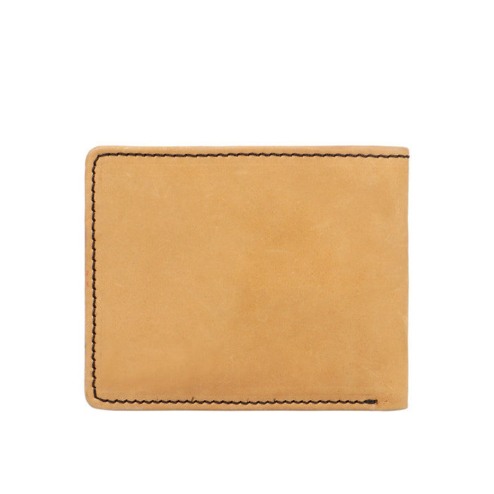 Ee 391-2021S  Tan Leather Bi-Fold Wallet