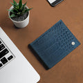 Ee Altair W1  Blue Leather Bi-Fold Wallet