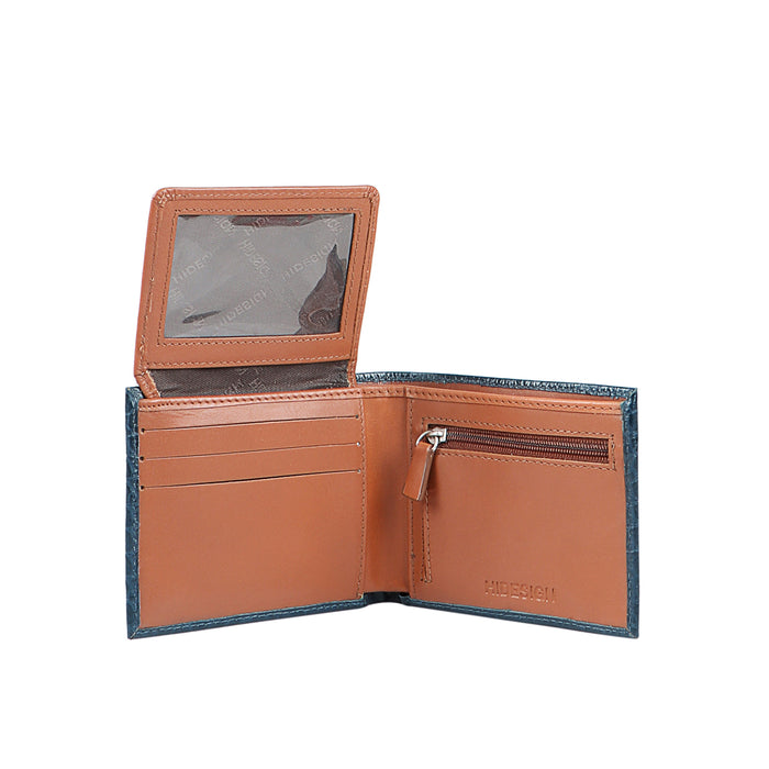 Ee Altair W1  Blue Leather Bi-Fold Wallet