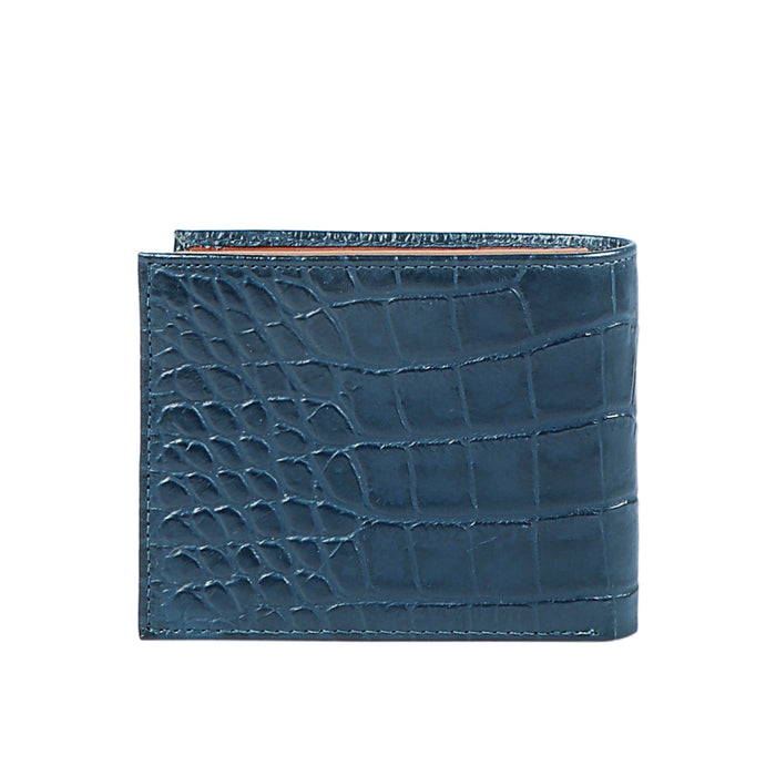 Ee Altair W1  Blue Leather Bi-Fold Wallet