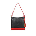 Ee Aries 01 Black Leather Shoulder Bag
