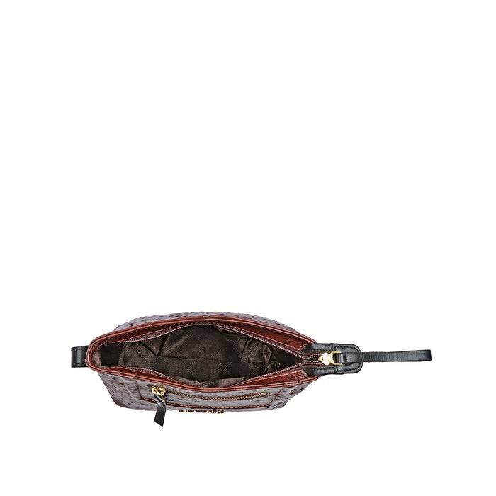 Ee Aspen 02 Brown Leather Sling Bag
