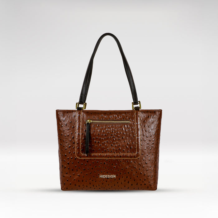 Ee Aspen 03 Brown Leather Tote Bag