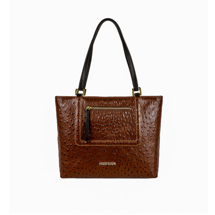 Ee Aspen 03 Brown Leather Tote Bag