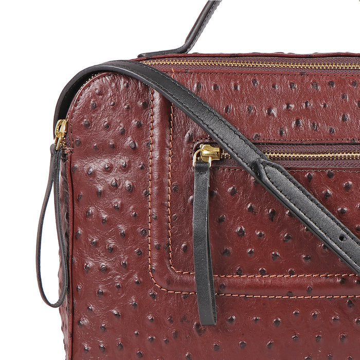 Ee Aspen 04 Brown Leather Satchel