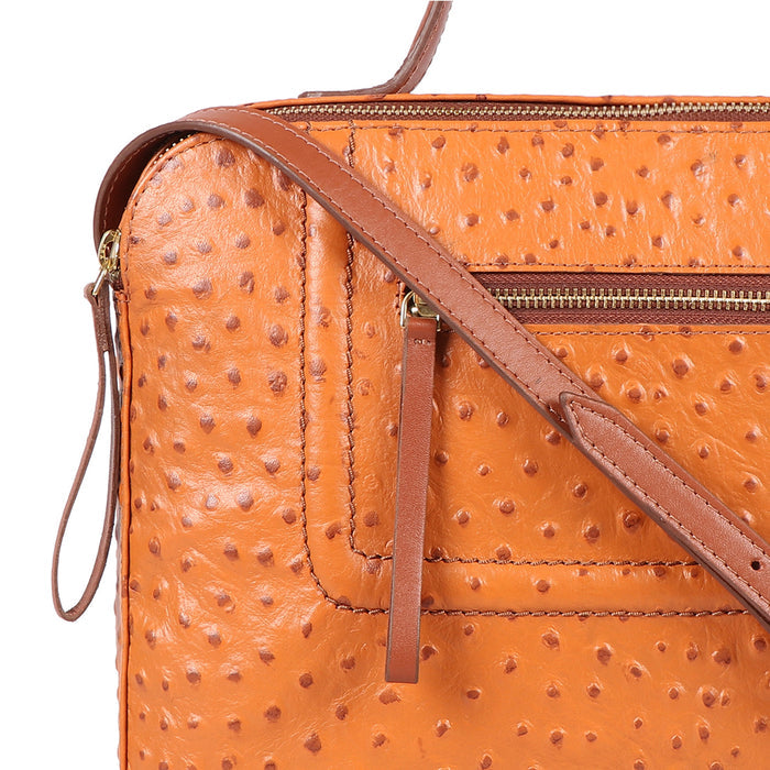 Ee Aspen 04 Tan Leather Satchel