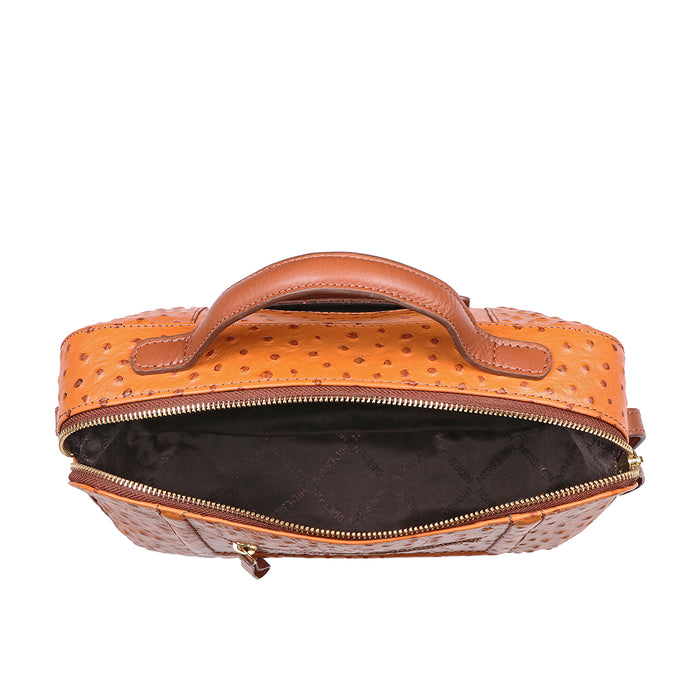 Ee Aspen 04 Tan Leather Satchel