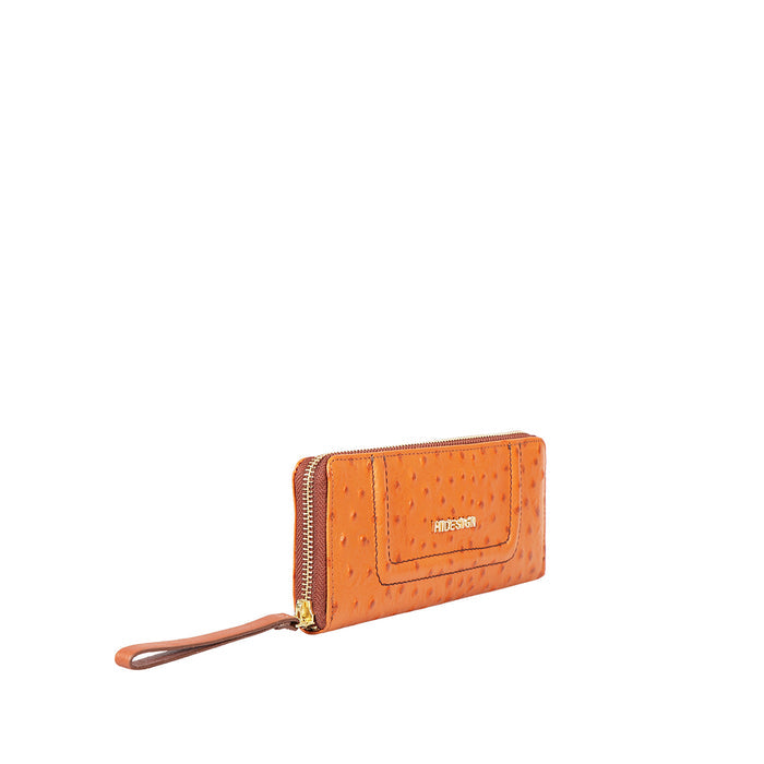 Ee Aspen W1-M Tan Leather Zip Around Wallet
