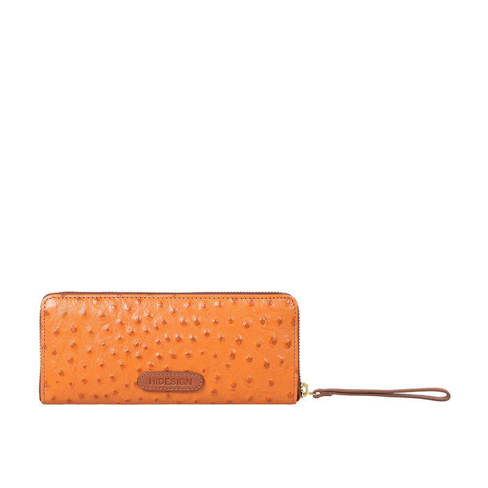 Ee Aspen W1-M Tan Leather Zip Around Wallet