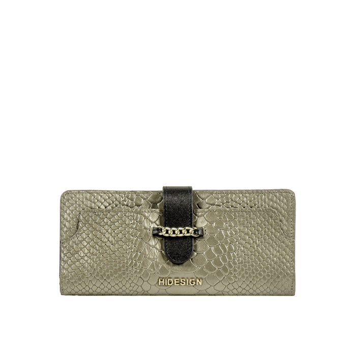 Ee Atria W1-M Grey Leather Bi-Fold Wallet
